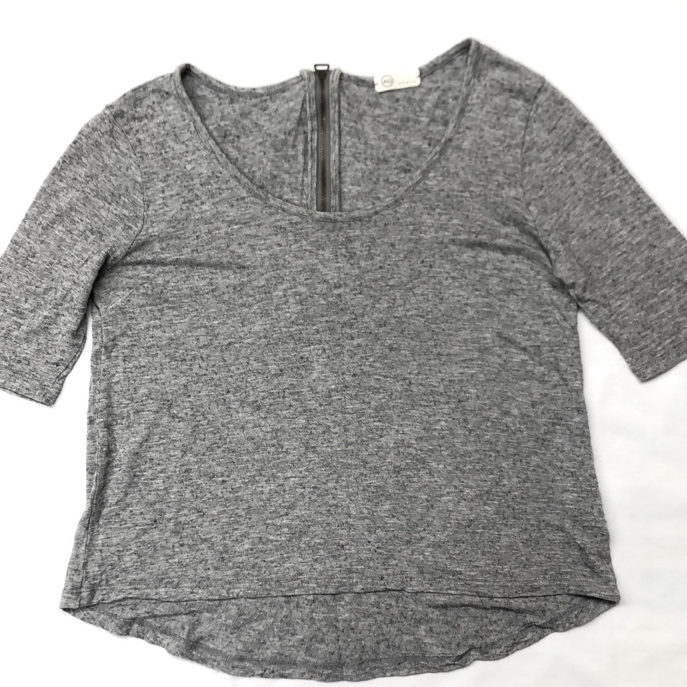 AG Adriano Goldschmied Zip Back Top
